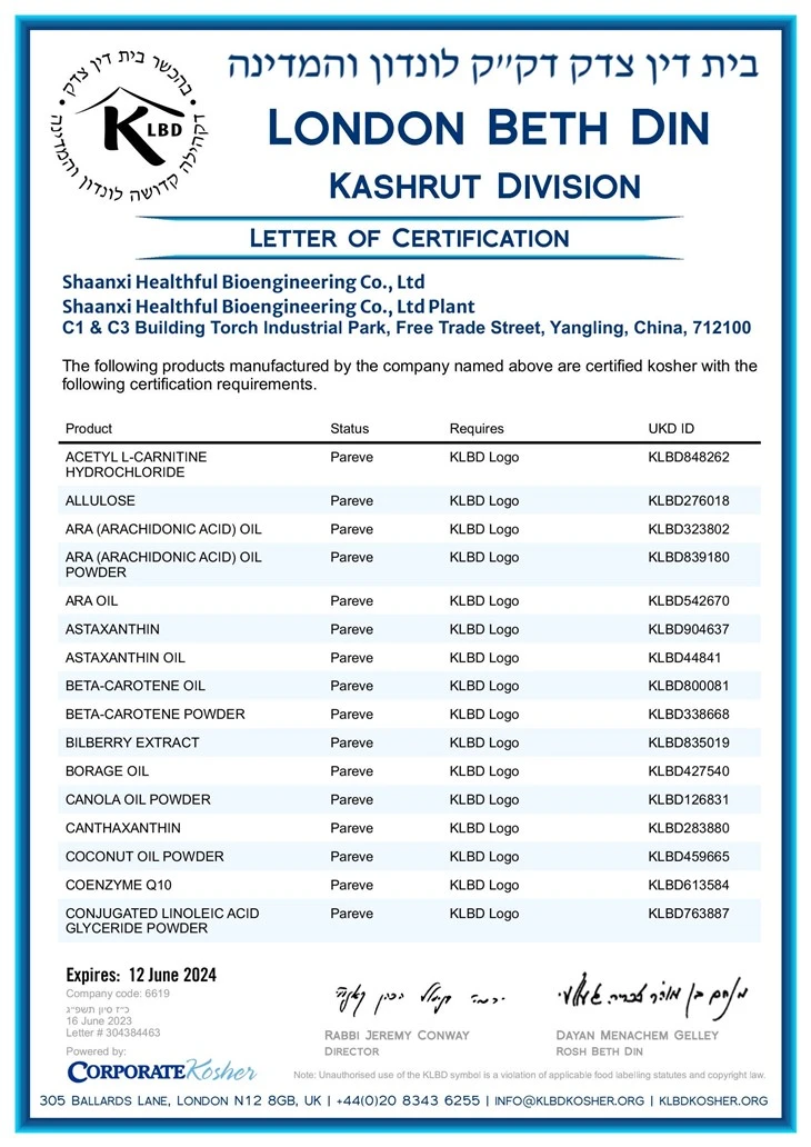 Canthaxanthin Powder